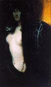 Franz von Stuck Sin oil on canvas